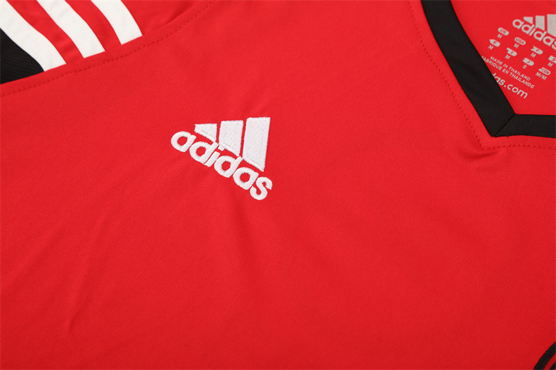 2003/04 AC Milan Retro Short Sleeves Training Jersey - Red 5