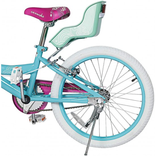 Boys Girls Kids Bike 12 14 16 18 Inch Kids Bike with Training Wheels, 18 20 Inch Kids Bicycle with Kickstand and Hand Brake
