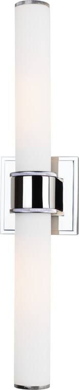 Hudson Valley 1262-PN Mill Valley 2 Light Bath Bracket Polished Nickel