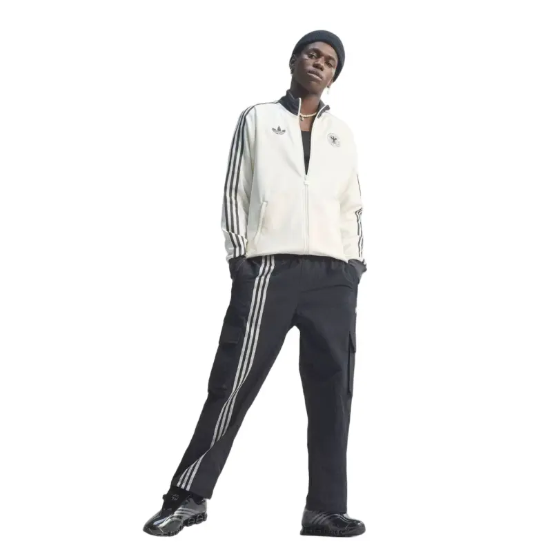 Germany 26/27 Full Zipper Training Suit-White