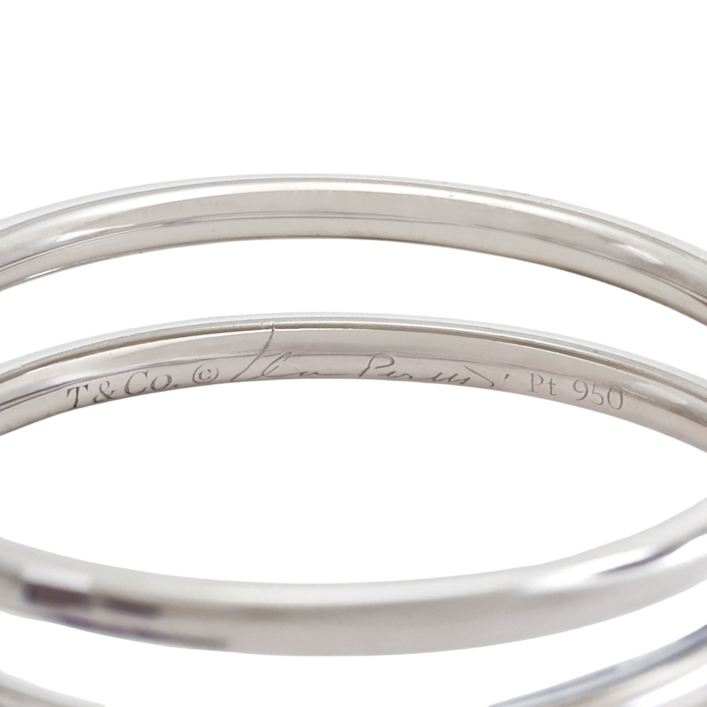 Tiffany & Co. Elsa Peretti Ring Platinum Diamond