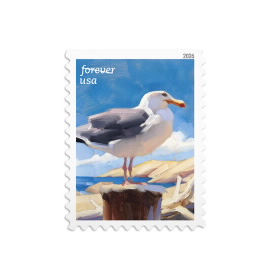 A Day at the Beach Stamps - USPS