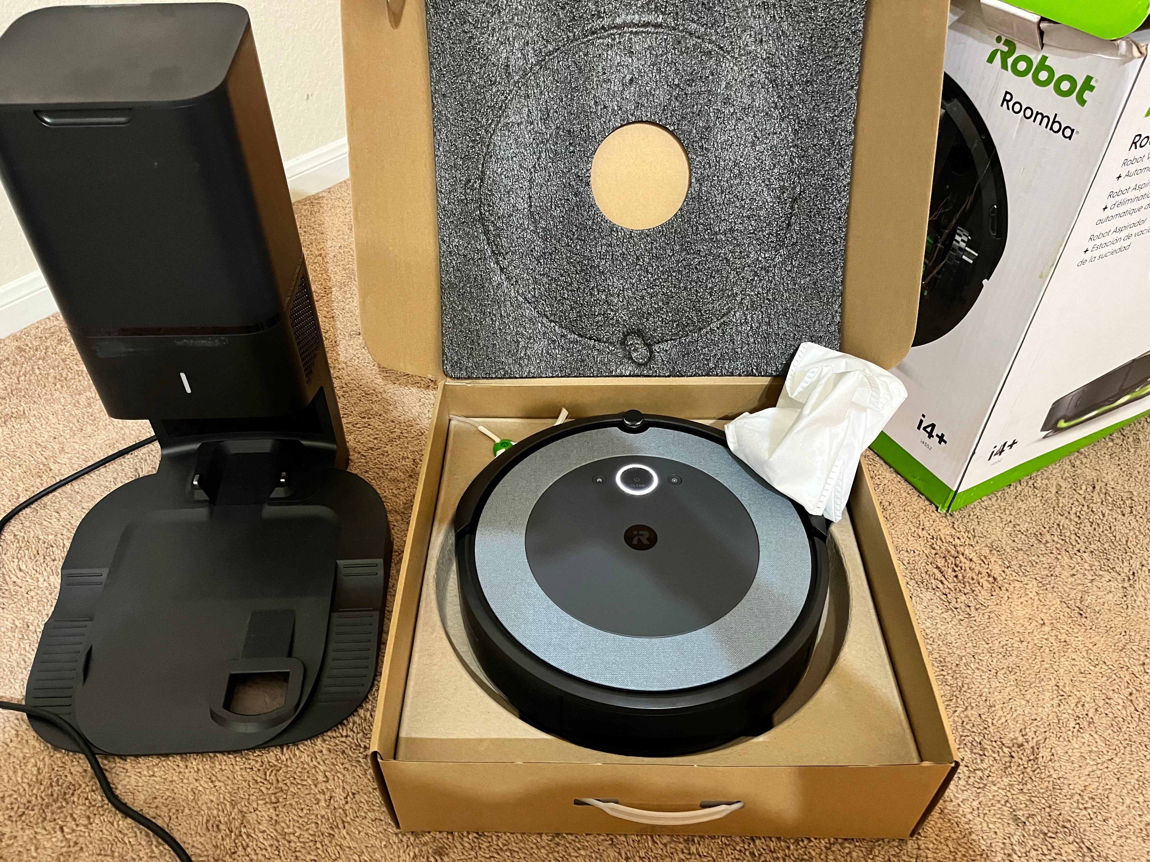 iRobot Roomba i4+ (4552) Robot Vacuum with Automatic Dirt Disposal