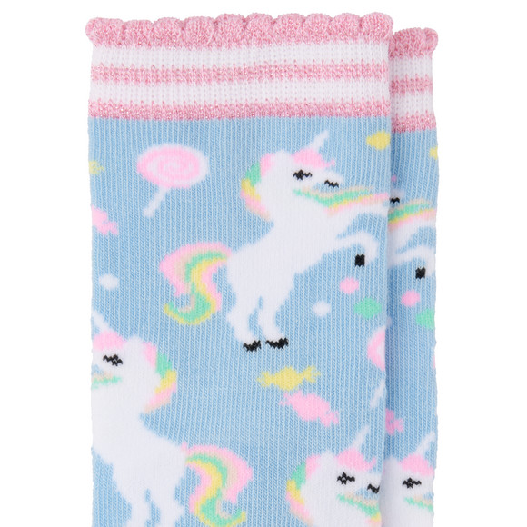 Topolino 1 Paar Mädchen Socken mit Einhorn-Motiv