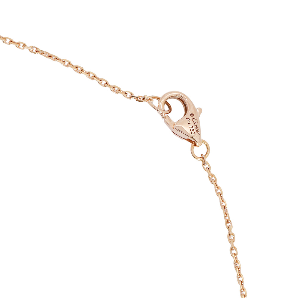 Cartier Ethancel Do Necklace 18K Rose Gold Diamond B3045700