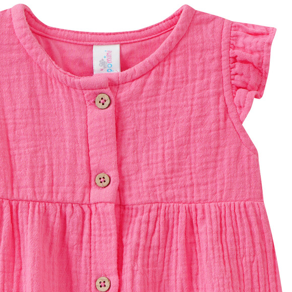 Topomini Newborn Musselin-Overall mit Knopfleiste
