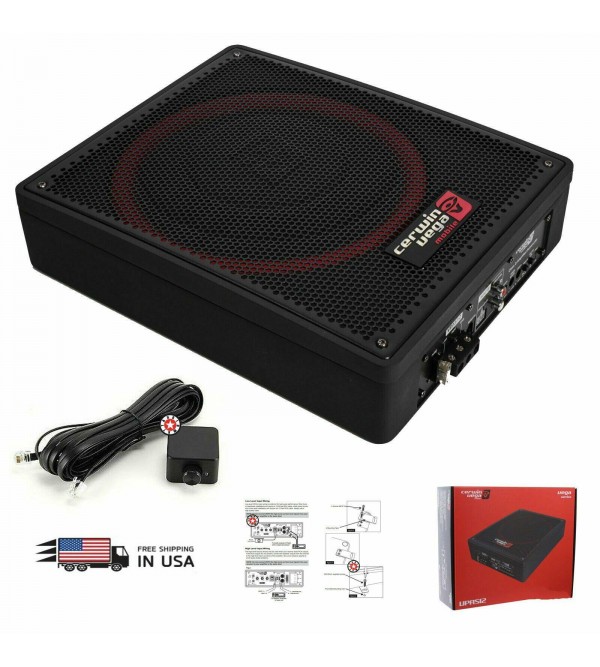 Cerwin-Vega VPAS12 600W 12′′ Shallow Mount Sealed Powered Subwoofer Enclosure