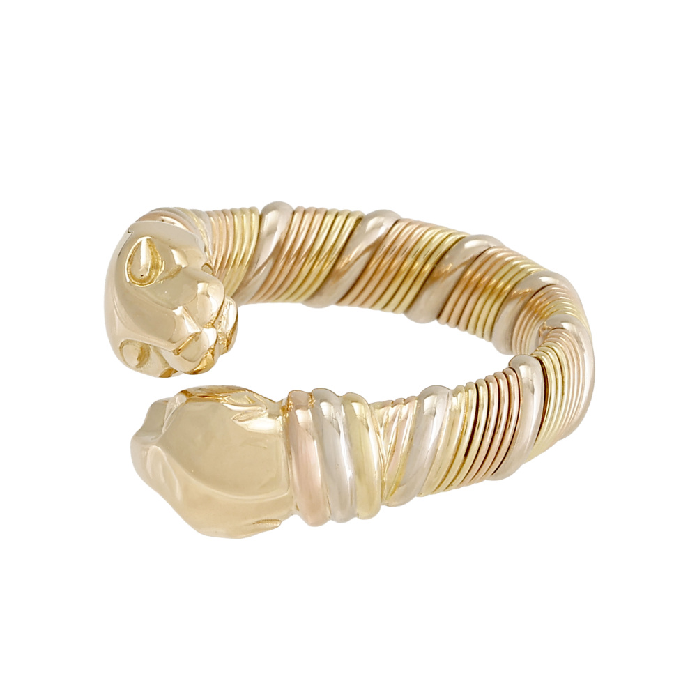 Cartier Panthère Ring Tri-Gold