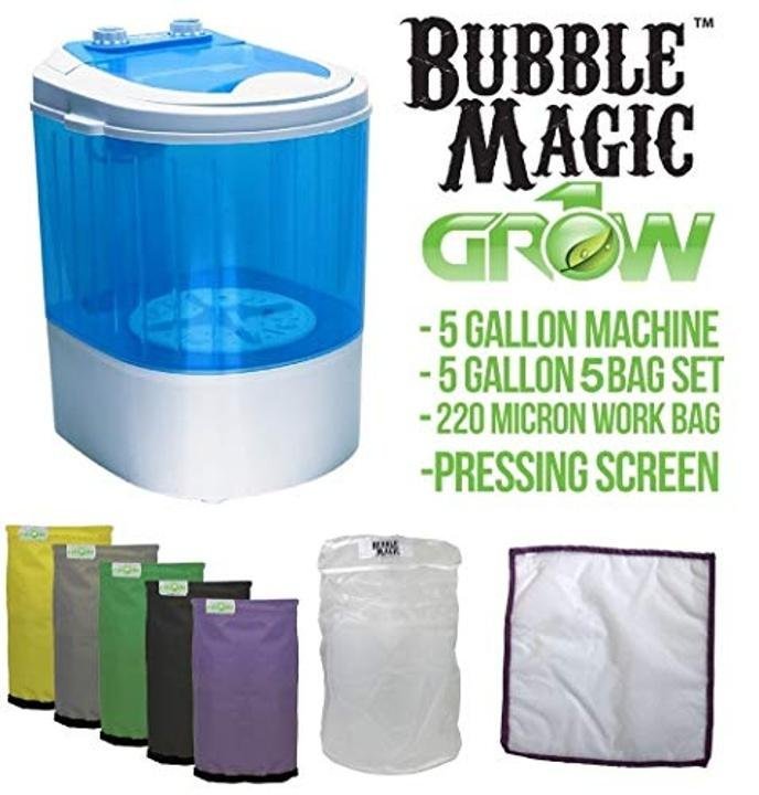 5 Gallon Bubble Magic Washing Machine + Ice Hash Extraction 5 Bags Kit