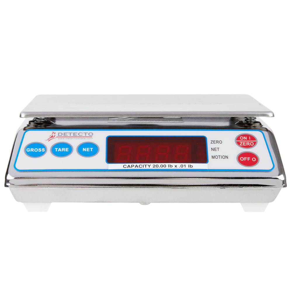 All Purpose Scale, 20 lb Capacity, 6.75x22 x 5.25x22 AP-20