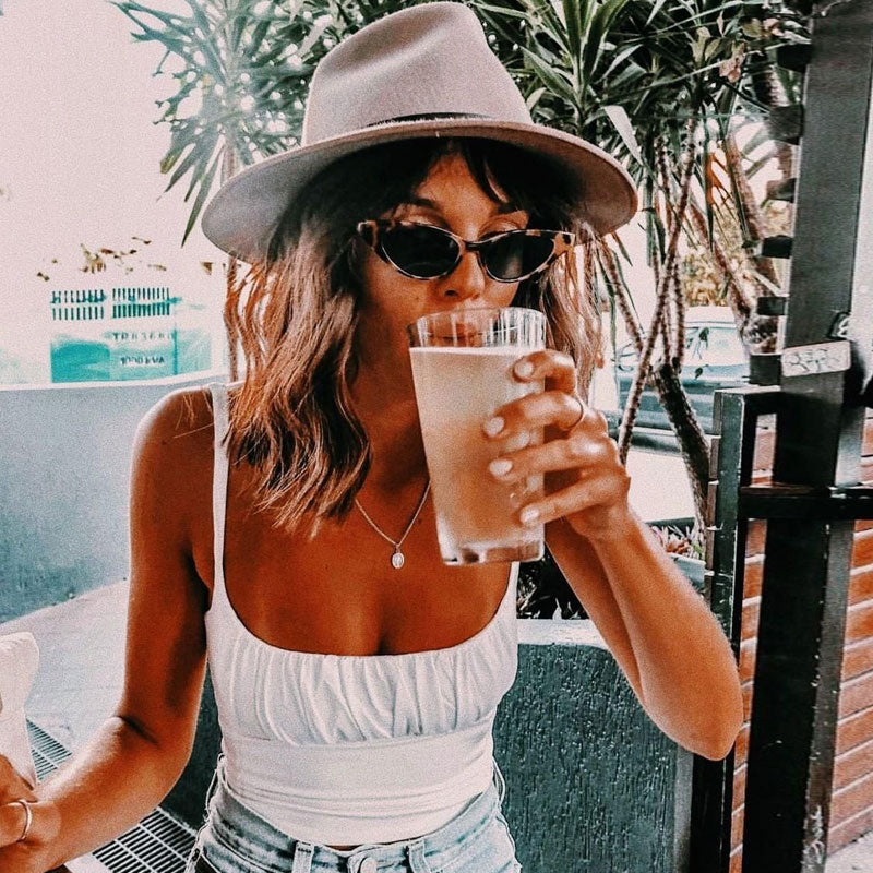 Ruched Square Neck Cropped Tank TopClistos