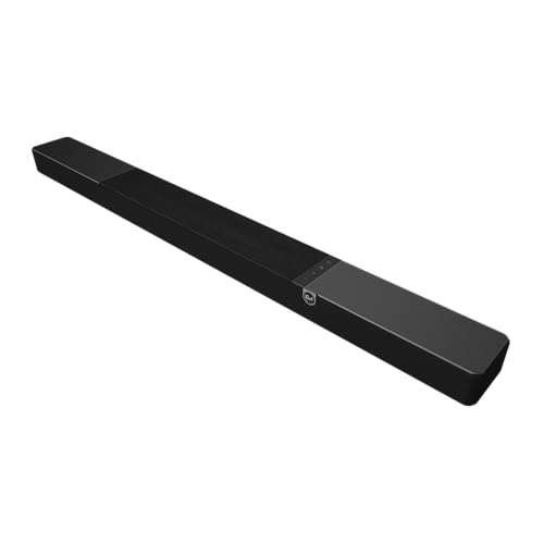 Klipsch Flexus CORE 300 5.1.2 Channel Powered by Onkyo Bluetooth Sound Bar with Dirac Live Room Correction, Dolby Atmos and Custom Tuned Bass - Black