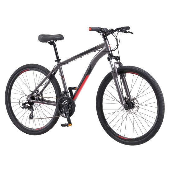 DSB Hybrid Bike, 700c wheels, 21 speeds, mens frame, grey