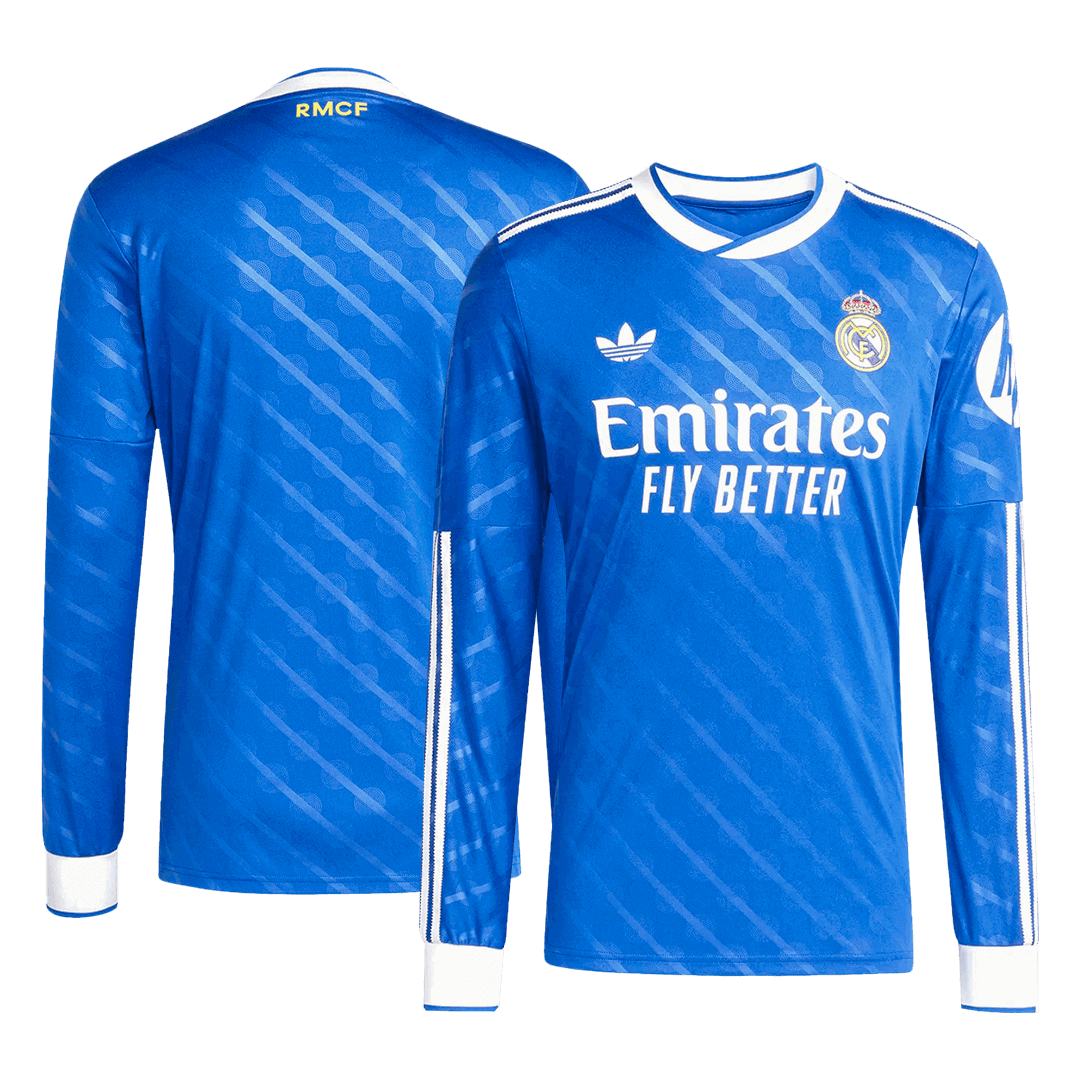 Real Madrid Third Away Long Sleeve Jersey 2025/26