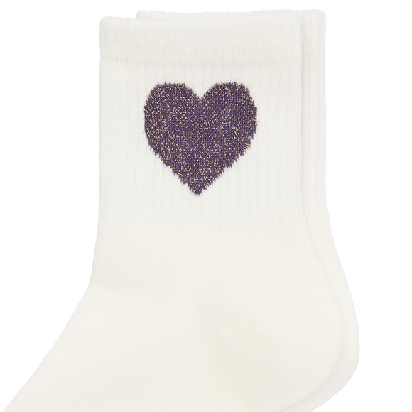 Gina Benotti 1 Paar Damen Tennissocken mit Herz-Motiv