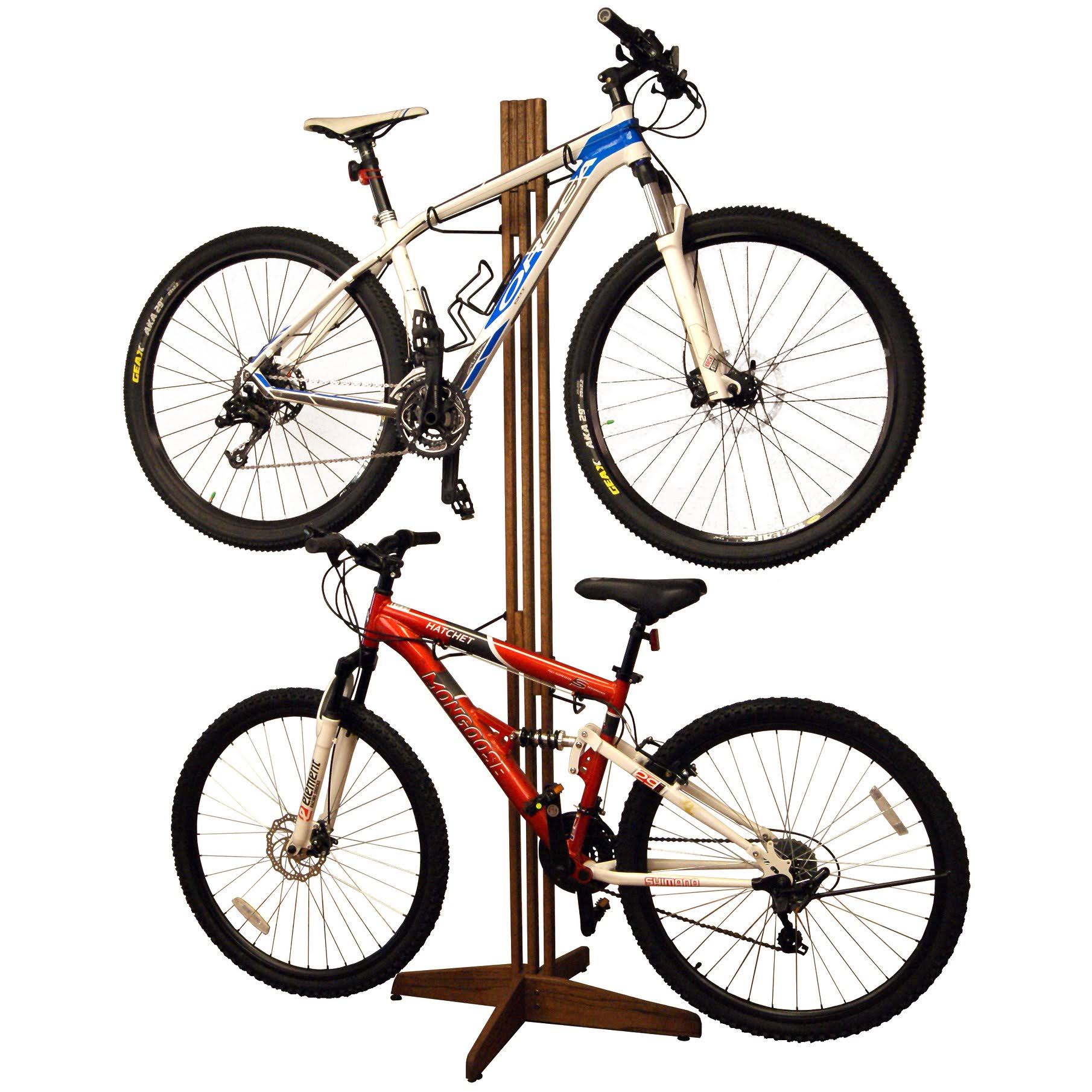 Gear Up Free Standing Rack, Walnut