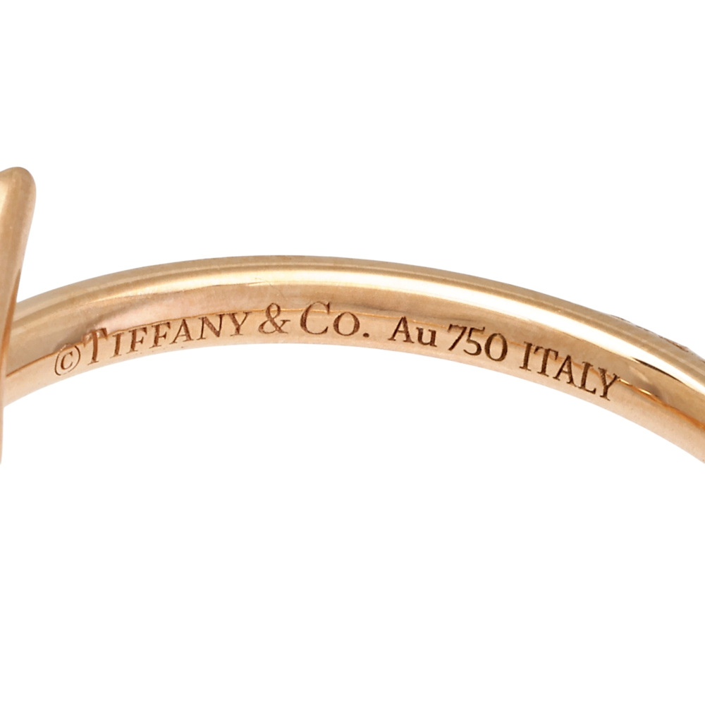 Tiffany & Co. Knot Ring 18K Rose Gold 70305755
