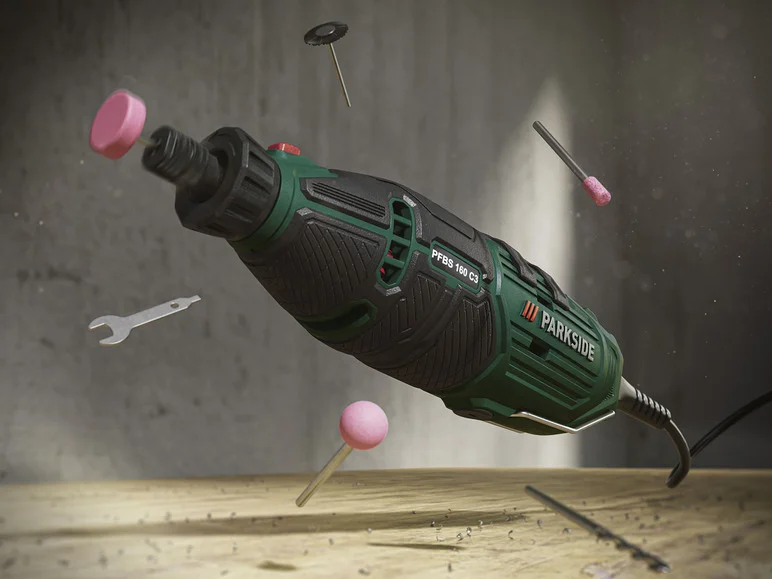 PARKSIDE® Meuleuse de précision PFBS 160 C3, 160 W