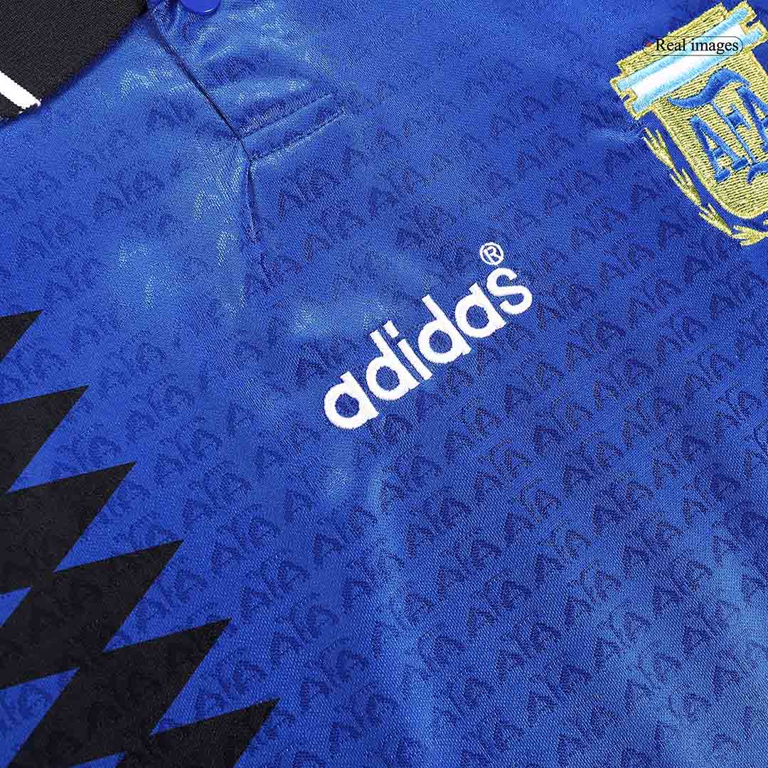 Retro Soccer Jersey #10 Argentina Away 1994