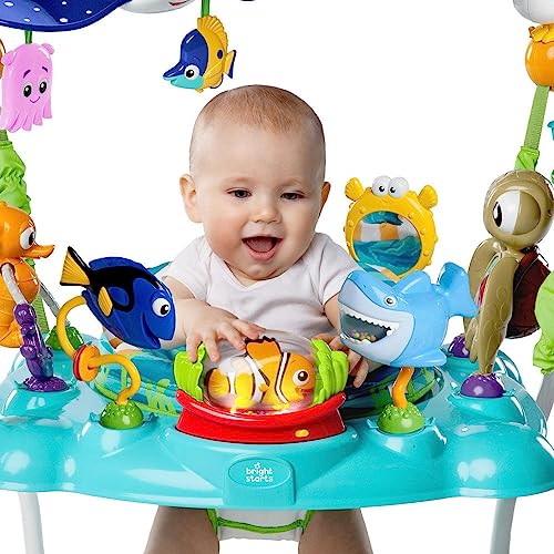 2026 Bright Starts Baby Finding Nemo Sea of Activities Baby Activity Center Jumper