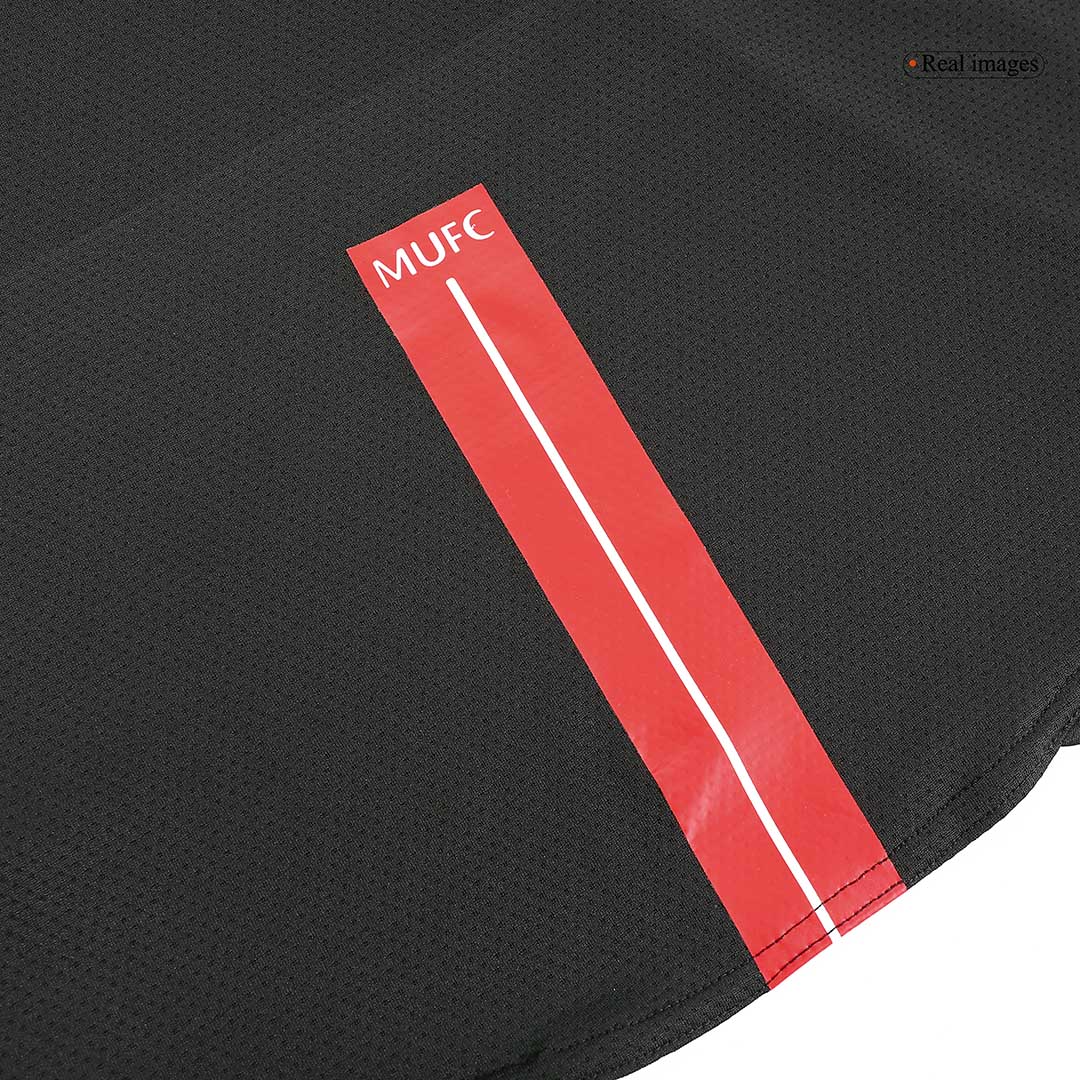 Retro Soccer Jersey Manchester United Away Long Sleeve 2007/08
