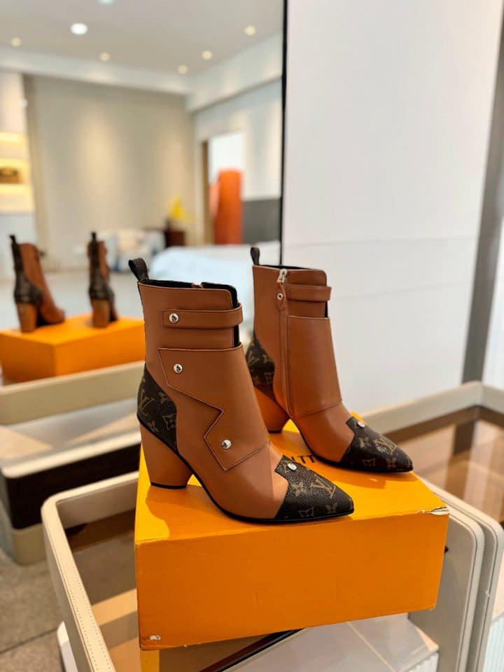 Louis Vuitton Trinity Boot Monogram And Brown