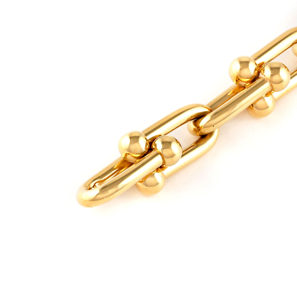 Tiffany & Co. Hardware Link Bracelet 18K Yellow Gold 60153078