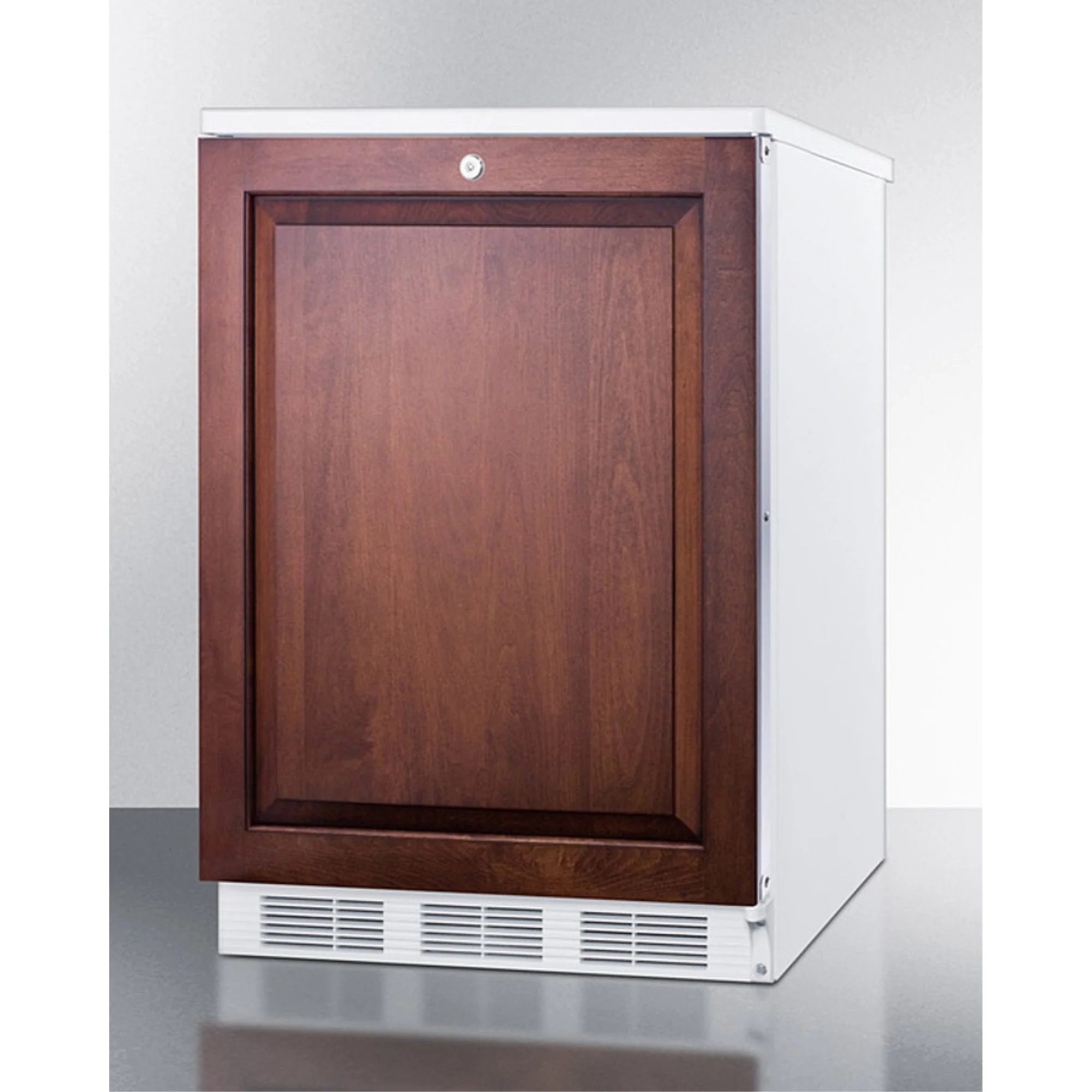 Summit Appliance  33.5 x 23.63 x 23.5 in. Built-In Undercounter All-Refrigerator, White Cabinet