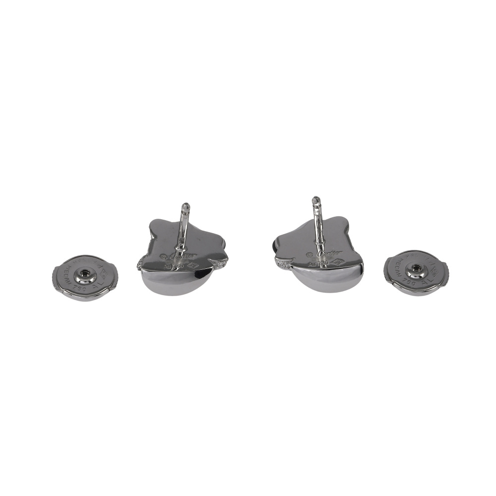 Cartier Panthère Do Earrings 18K White Gold N8050700