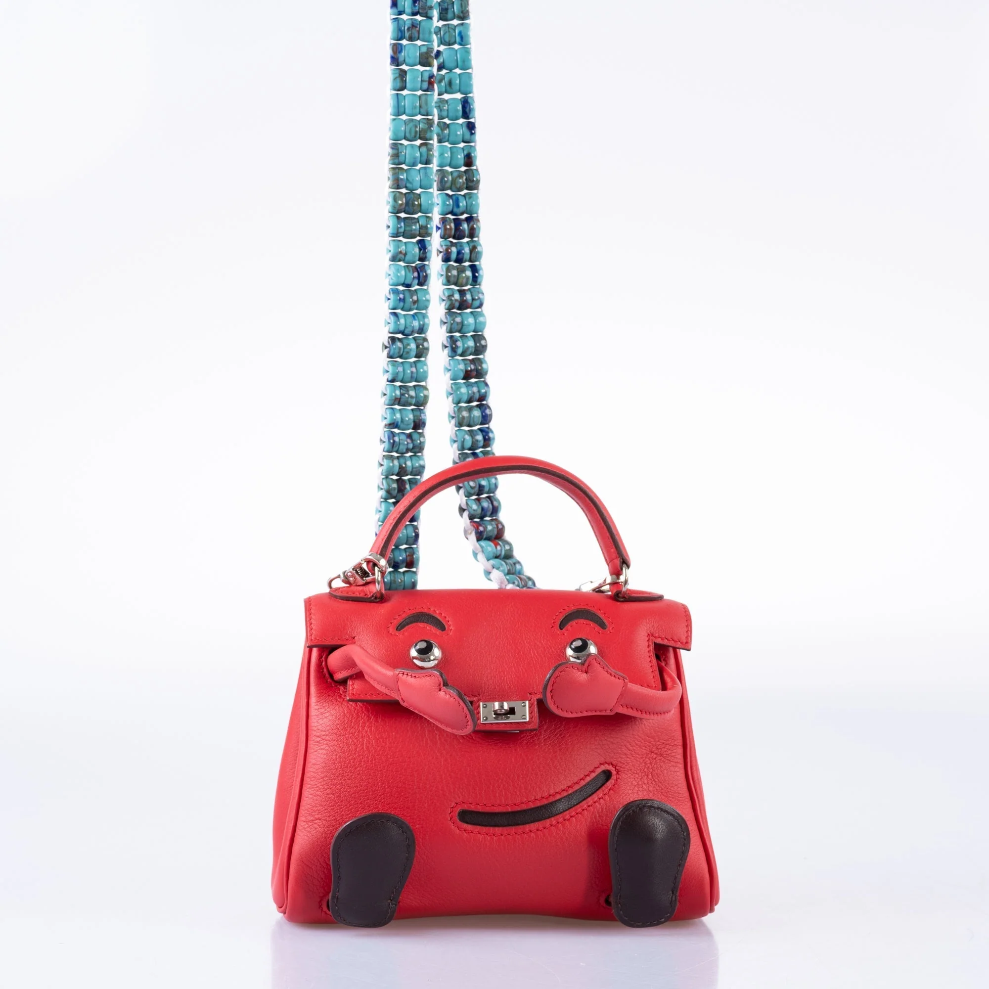 Hermès Kelly Doll Quelle Idole Rouge Vif Gulliver Palladium Hardware