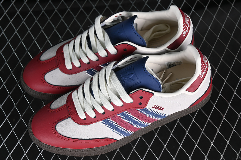 Adidas Notitle X Samba Red ID6023