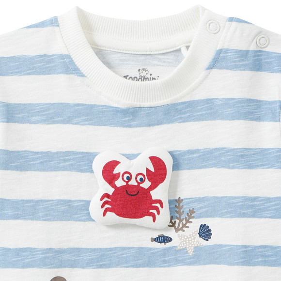 Topomini Baby T-Shirt mit Applikationen