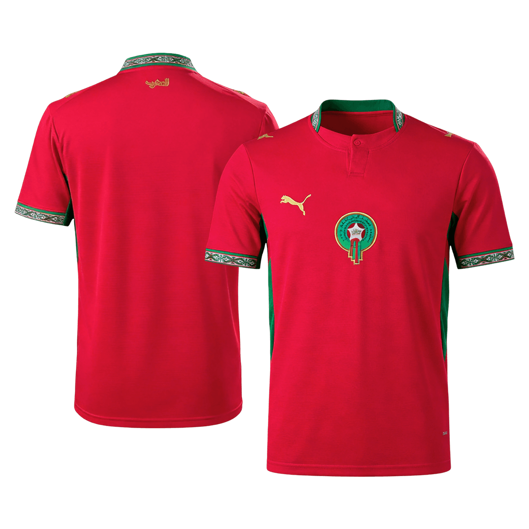 Morocco Home Soccer Jersey World Cup 2026