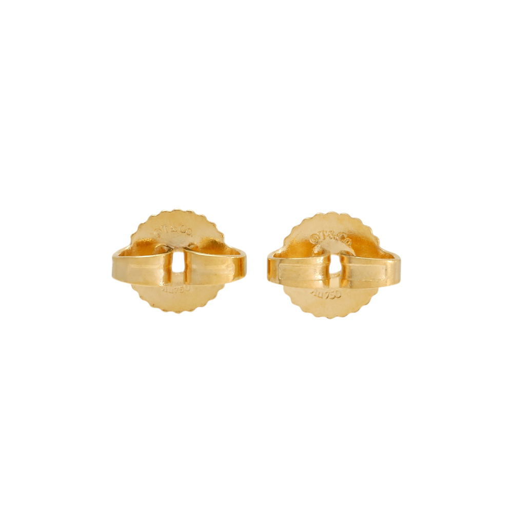 Tiffany & Co. Knot Earrings 18K Yellow Gold 69346464