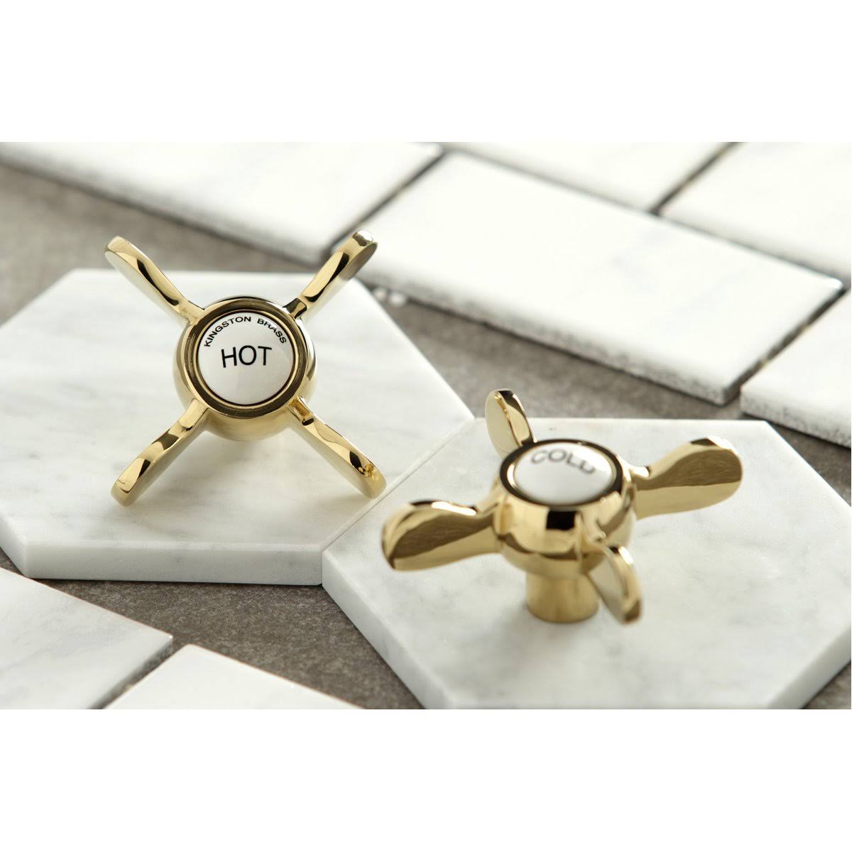 Kingston Brass Essex Widespread Kitchen Faucet - Oil Rubbed Bronze