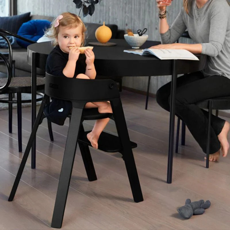 2026 Stokke Steps Adjustable High Chair – Modern Scandinavian Design, Ergonomic & Tool-Free Adjustment, Holds Up to 187 lbs