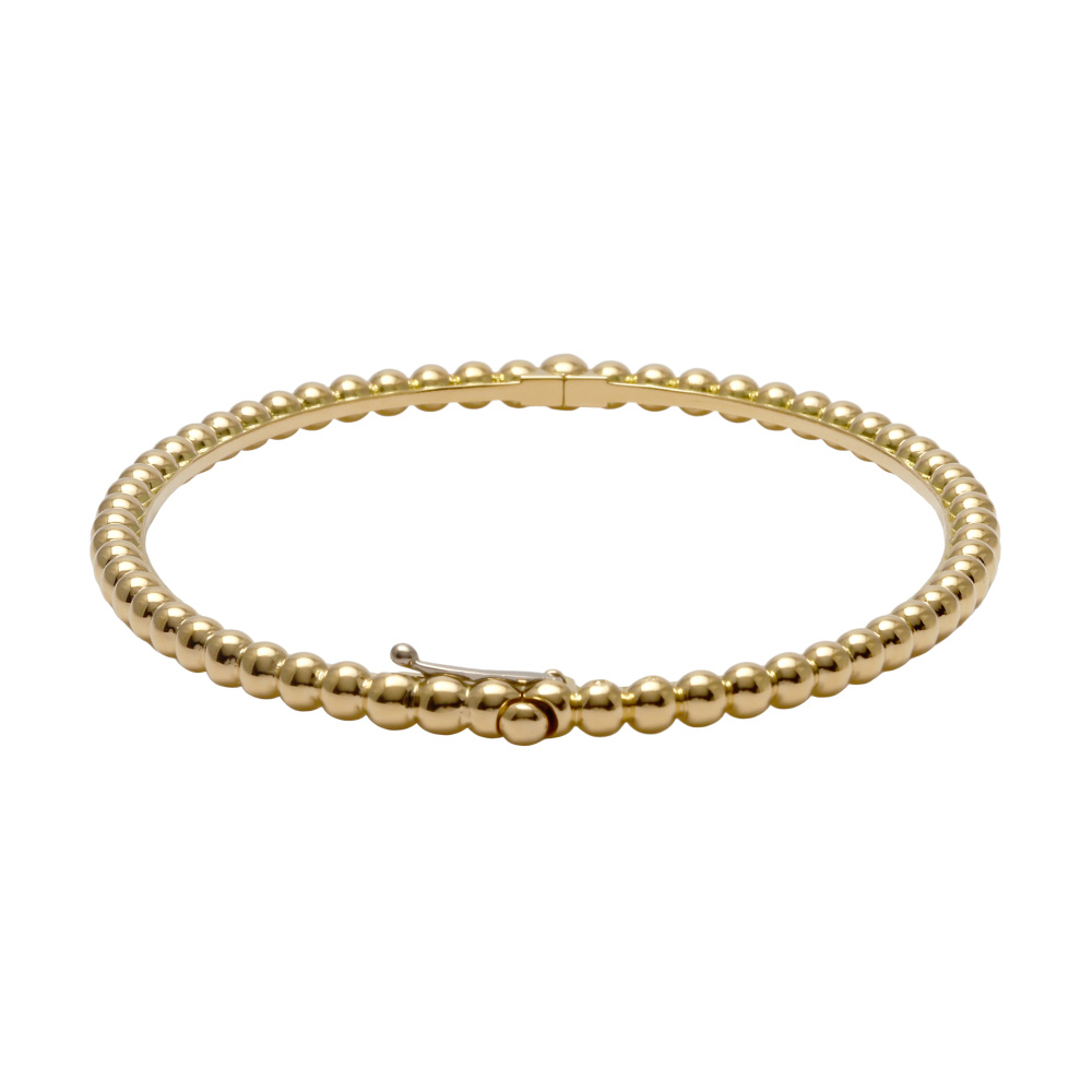 Van Cleef & Arpels Perlet Gold Pearl Bracelet 18K Yellow Gold VCARO95900