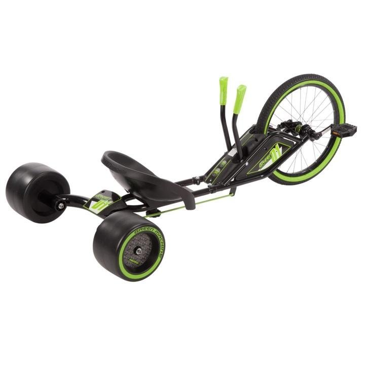huffy-green-machine-rt-20-Inch 3-Wheel Tricycle in Green and Black