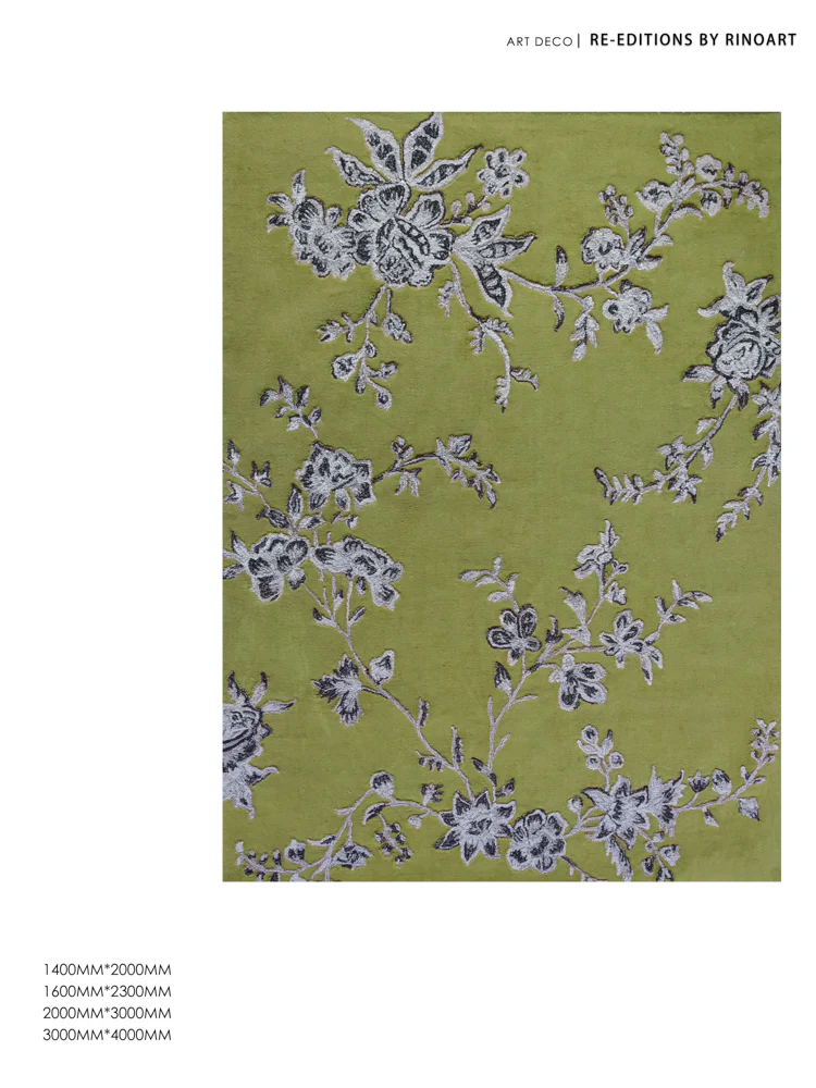 CP081 - Collection New Color! Three-Dimensional Embroidery Handmade Carpet 