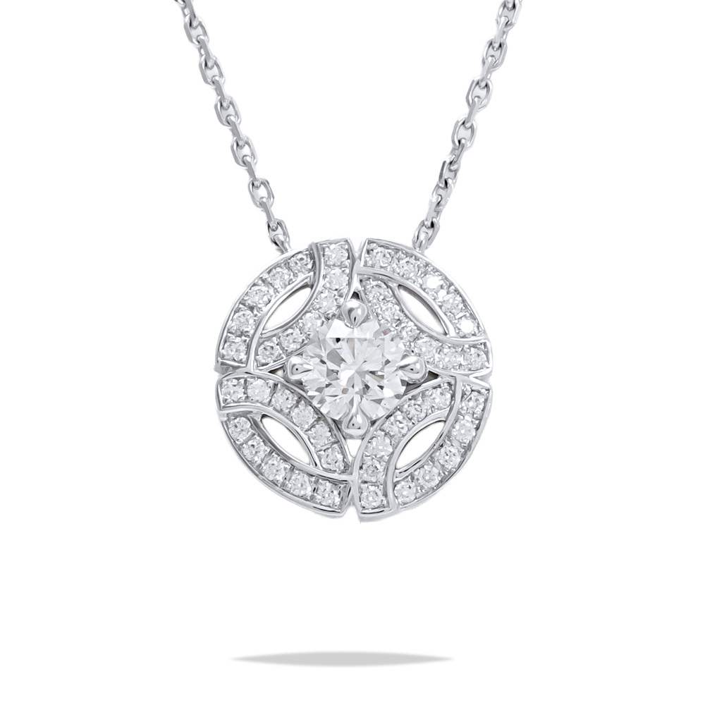 Cartier Gallantry Necklace 18K White Gold Diamond N7424168