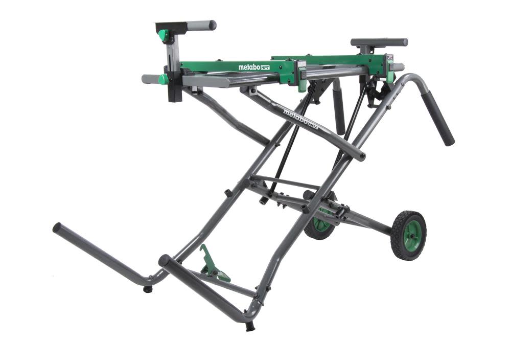Fold and Roll Miter Saw Stand;
