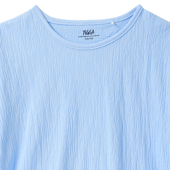 Yigga Mädchen T-Shirt mit Zierschleifen