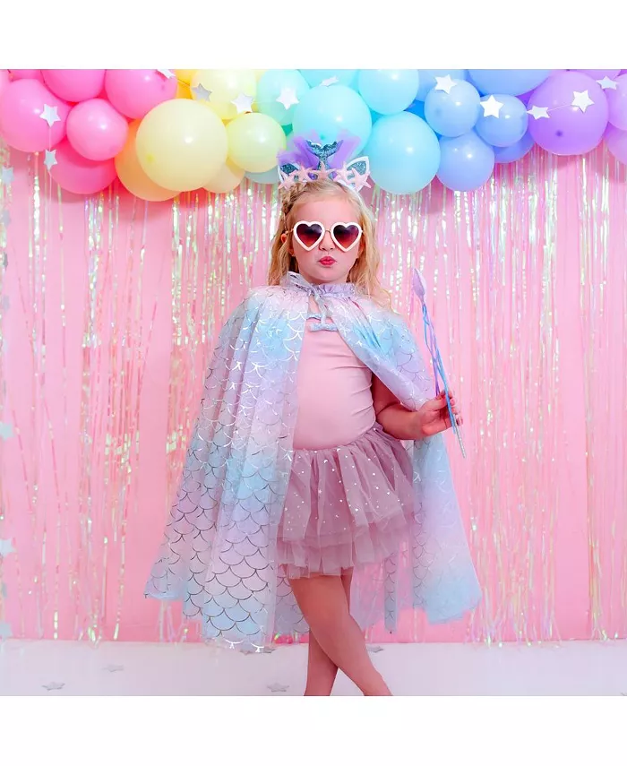 Sweet Wink Child Girl Mermaid Cape Kit