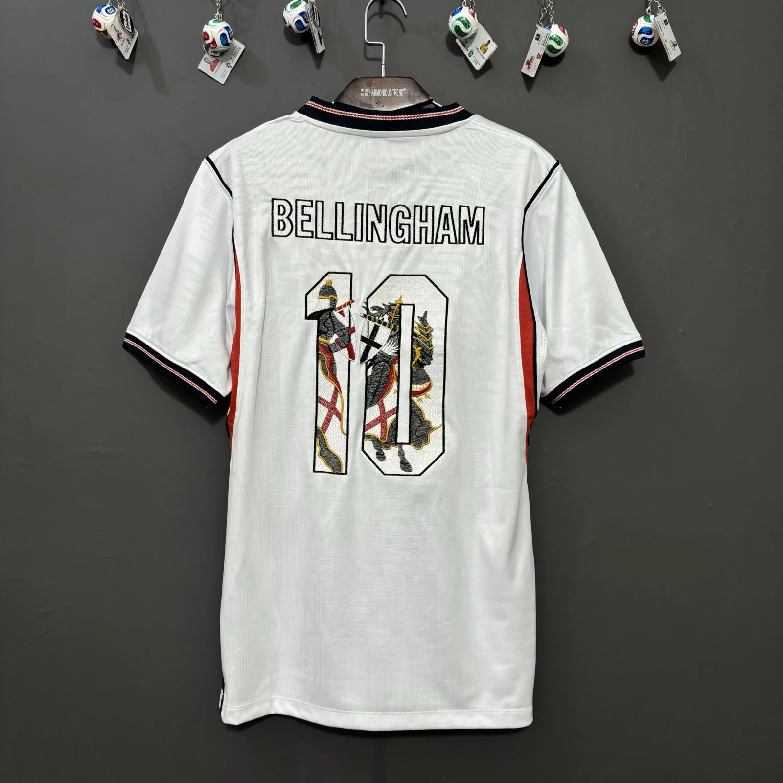 England 2026 Home Embroidered #10 Jersey S-XXL Fan Version