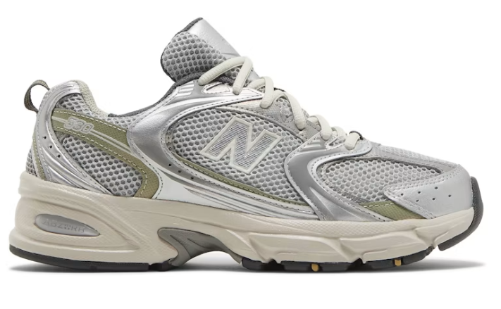 New Balance 530 Silver Khaki MR530KMW Casual Running Shoes