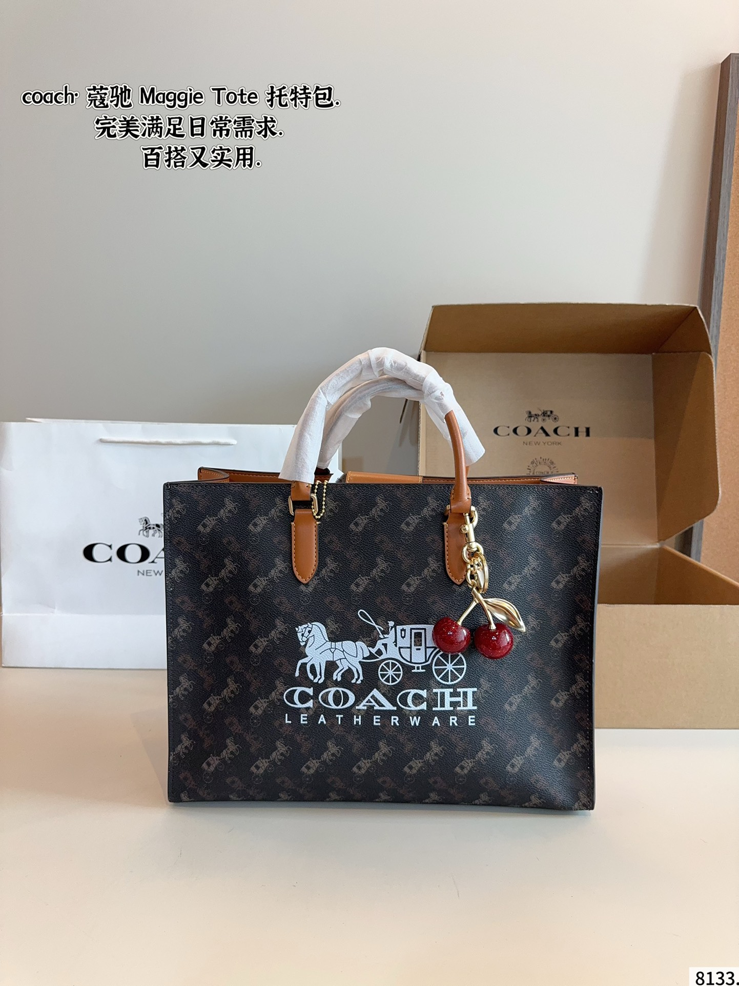 Coach Maggie Spring/Summer New Tote Bag - cnluxepick