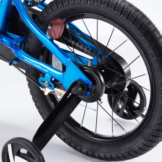 Boys Girls Kids Bike BMX Freestyle 2 Hand Brakes Bicycles with Training Wheels Child Bicycle