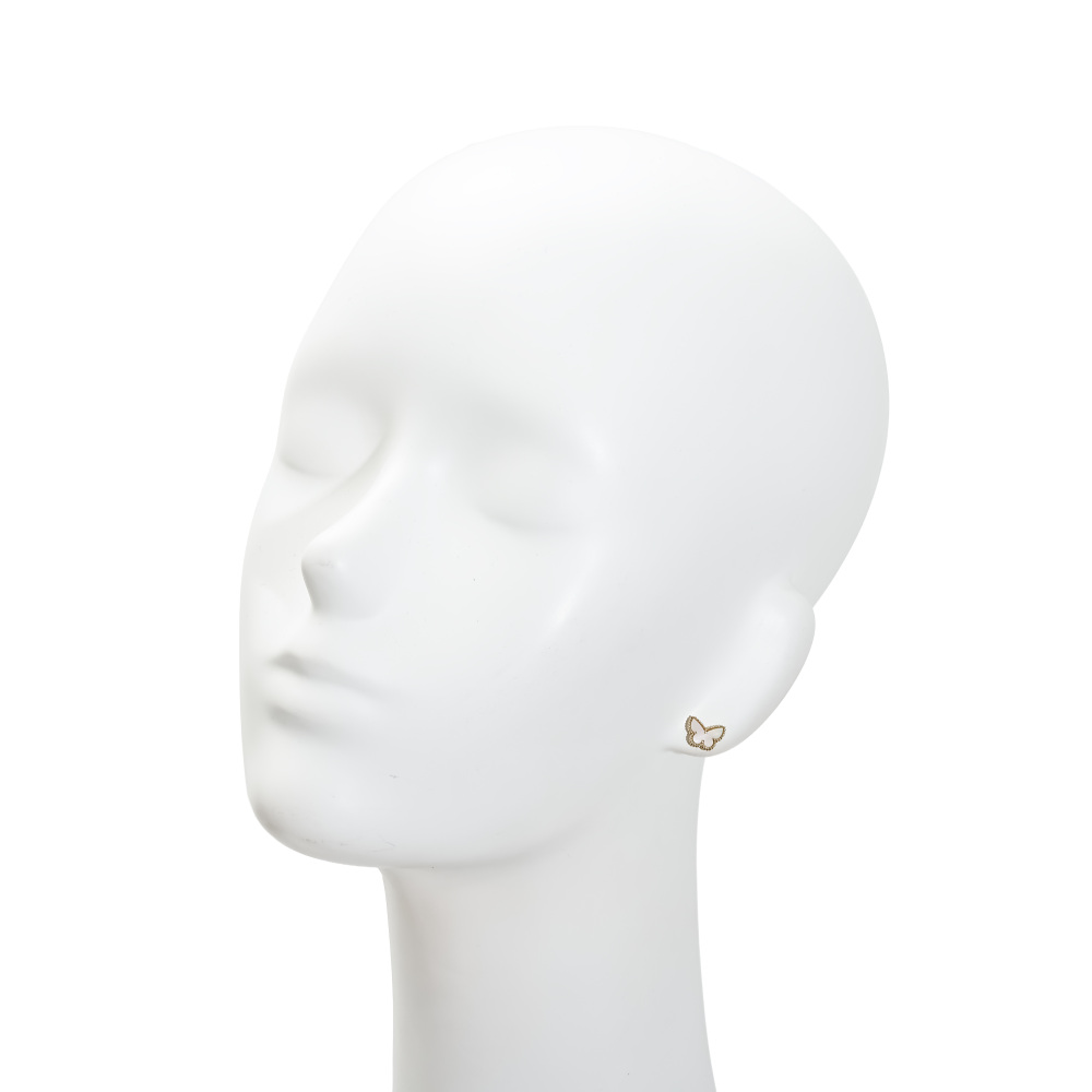 Van Cleef & Arpels Sweet Papillon Earrings 18K Yellow Gold VCARN5JM00