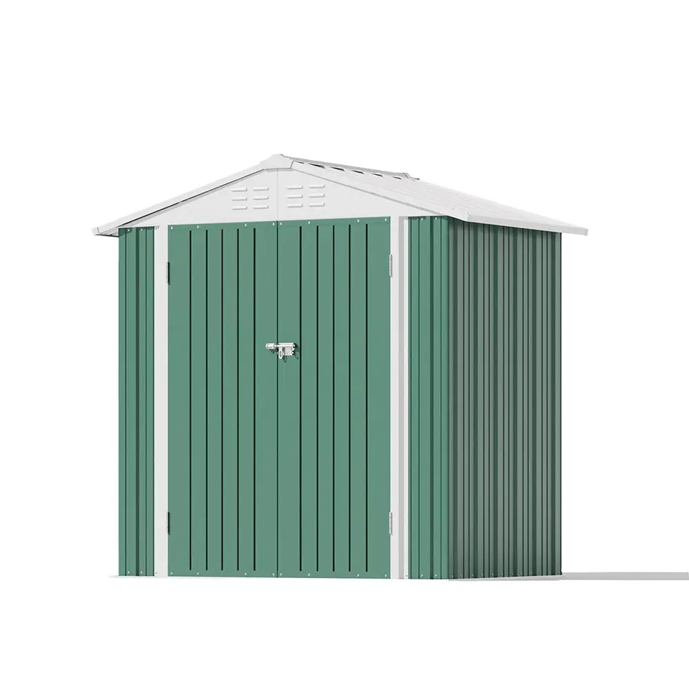 Patiowell 6x4 Metal Shed Pro With Peak Roof