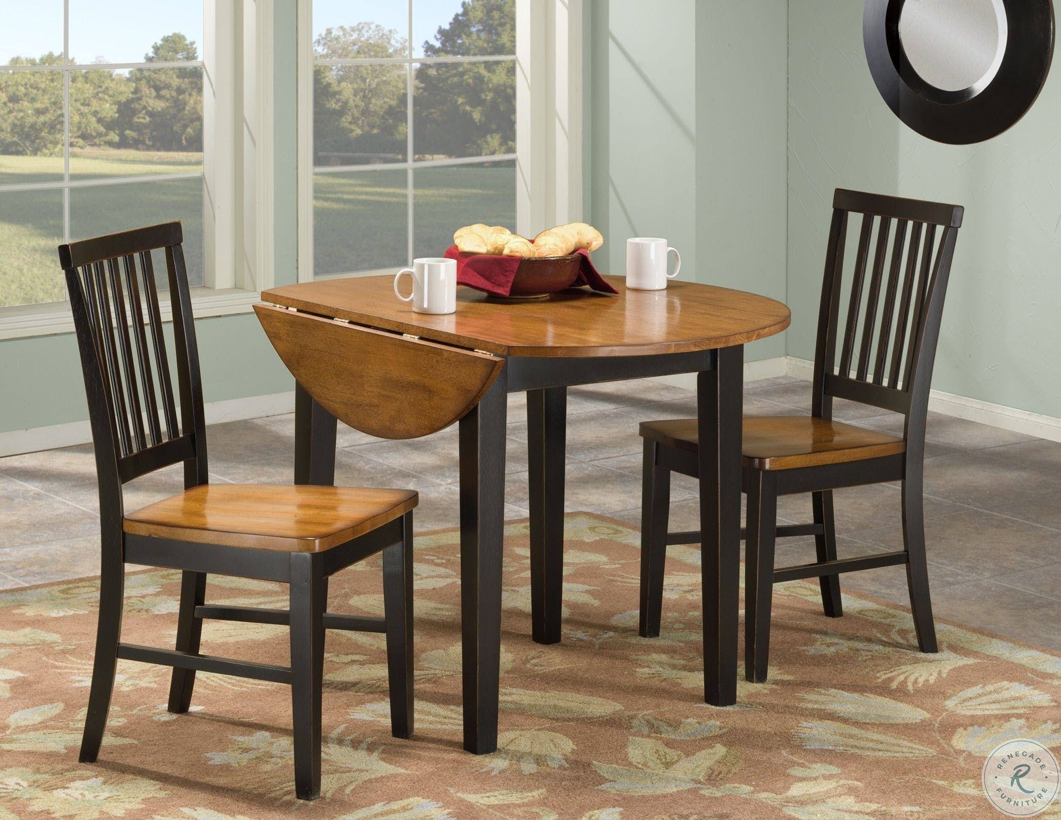 Arlington Slat Back Side Chair Wood Black Java Finish Set of 2 Imagio Home
